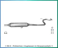 Mittelschalldämpfer Toyota Yaris 1.0 12V Version: Made in France Auspuff 05-12