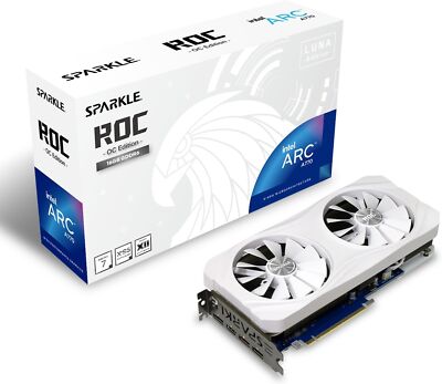 SPARKLE ROC intel arc a770×16gb Sparkle Intel Arc A770 ROC Luna OC Edition 16GB GDDR6 SA770RW