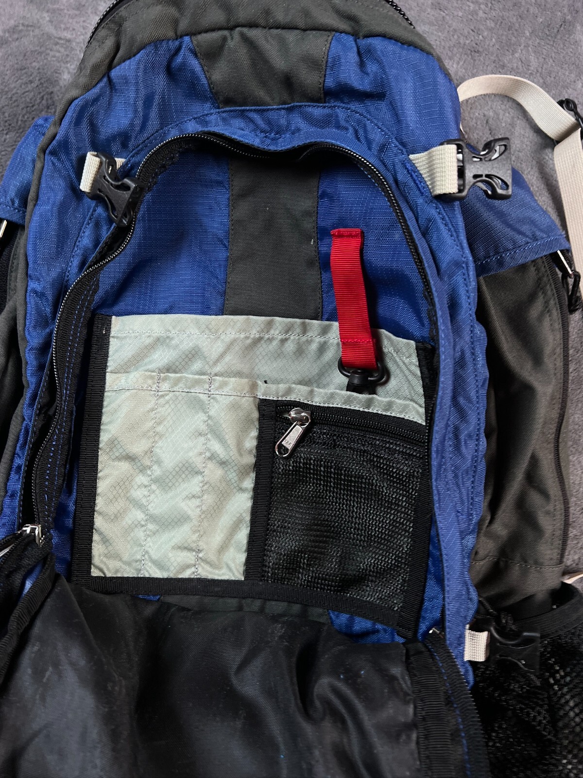 Kelty Redwing 2650 Backpack Blue GrayHiking Pack 44 Liter Travel Camping Ripstop eBay