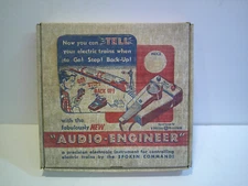 Vintage General Electric Audio Engineer Train Voice Control