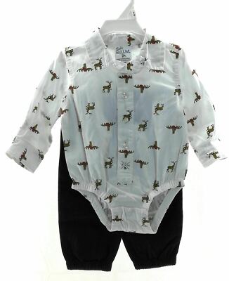 Baby Bum Infant Boys Christmas Outfit Size 3 Months
