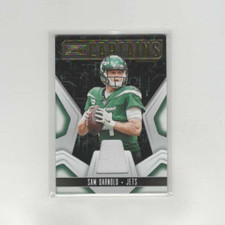 2020 Panini Playbook Captains Swatches Sam Darnold #CAP-4 New York Jets