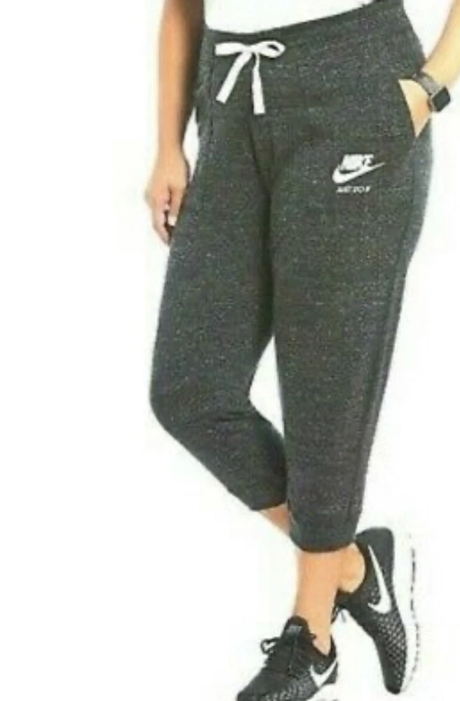 Nike Women s Vintage Joggers Pants Sportswear Gray Size Small
