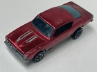 Vintage Red 1968 Mattel Hot Wheels Redlines Custom Barracuda HK Dark Interior