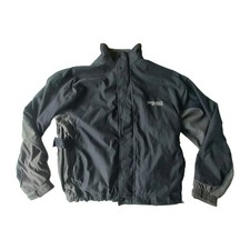 Ping Sunningdale Regenanzug Jacke Herren Large schwarz Golf Windbreaker durchgehender Rei&szlig;verschluss Druckknopf