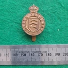 WW1 Essex Yeomanry Regiment Cap Badge 4th Pattern 1918 Onwards