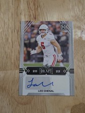 2022 Leaf Draft LEO CHENAL Autograph #BA-LC1 Rookie Auto Chiefs
