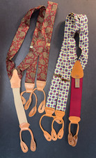 2 Pairs Men's Vintage Suspenders RL Polo Ralph Lauren Trafalgar