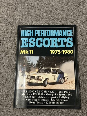 High Performance Escorts Mk2 1975-1980 Vintage