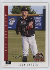 2019 Grandstand Modesto Nuts Jack Larsen 1lq2