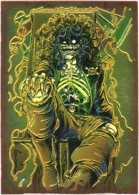 Evil Ernie Glow in the Dark Chromium Card #20 Hell on Earth 1995