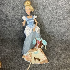 Disney Store Exclusive Princess Cinderella Doll 11'' Articulated Deluxe Doll