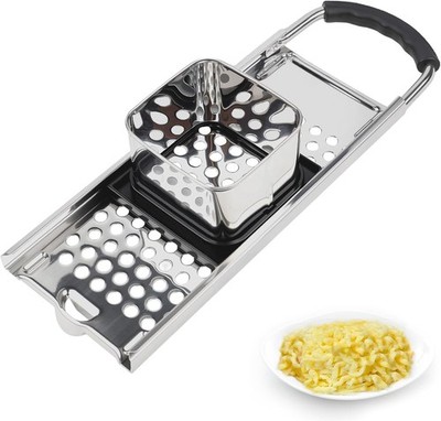 Premium Grade Stainless Steel Spaetzle Maker W/ Comfort Grip Handle,Efficient
