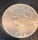 1923 $ 1 Peace Silver Dollar  Uncirculated. Brilliant Uncirculated Frosty