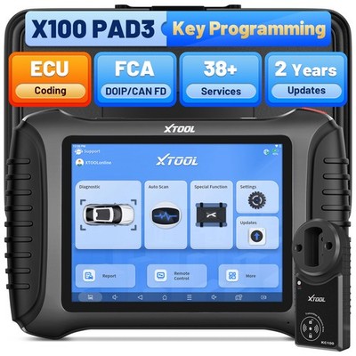 USED XTOOL X100PAD3 OBD2-Scanner   ECU-Codierung und Schlüsselprogrammierung
