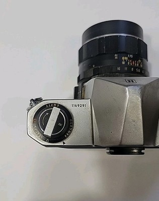 Asahi Pentax Spotmatic SP Film Camera w/ Super-Takumar 1:1.8/55