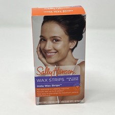 Sally Hansen Insta Wax Strips Face Bikini Hair Removal 24ct Each Exp 2028