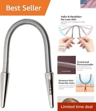 Gentle Facial Hair Remover Spring - 100 Stainless Steel, Manual  Easy to Use
