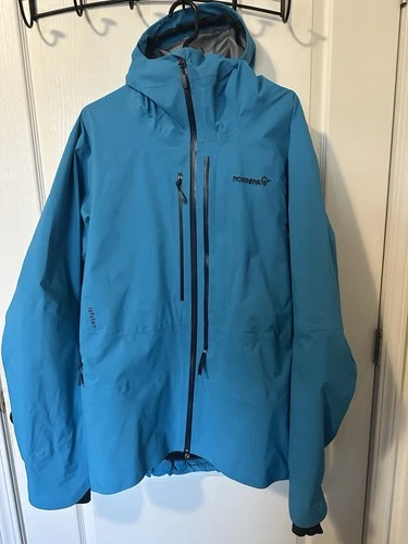 Norrona Lofoten Men’s Gore Tex ProJacket Size XXL blue MSRP $999 - product listing photo