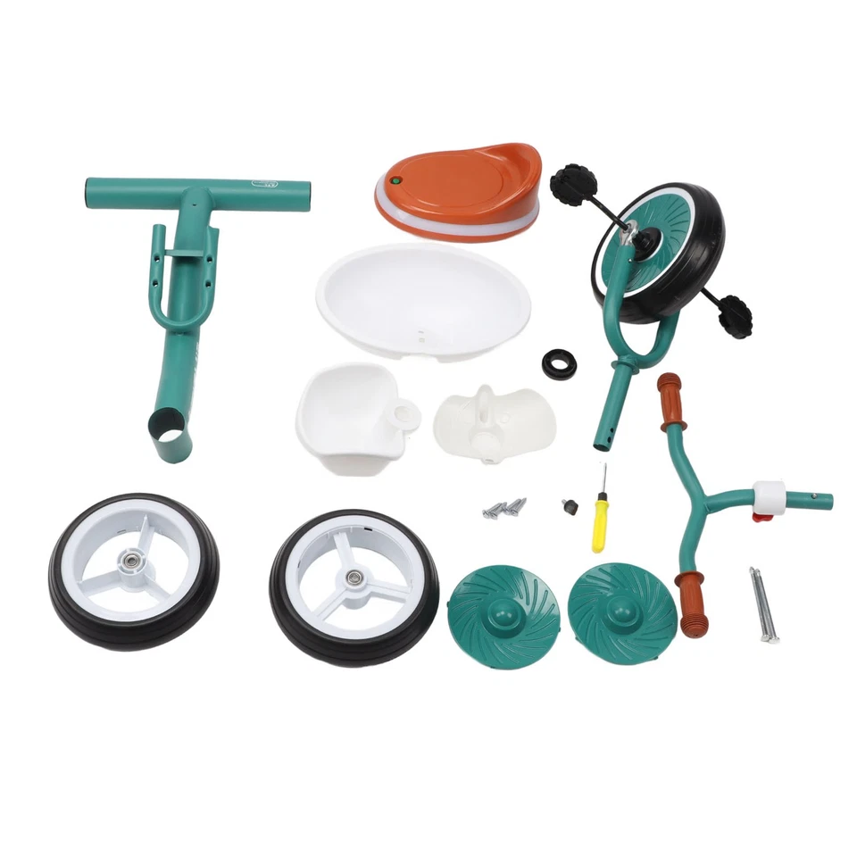 Dreirad Für Kleinkinder Alter 1 Bis 6 Jahre Alt Musik Licht EVA Nicht - Bild 4 von 4