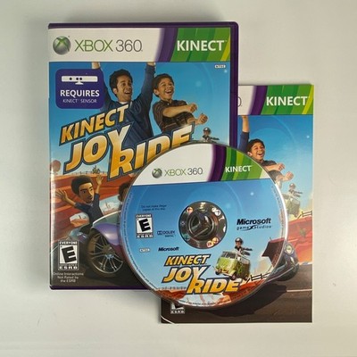 Kinect Joy Ride (Microsoft Xbox 360, 2010) Complete w/ Manual CIB - TESTED