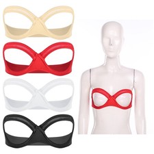 Women's Hollow Out Bralette Open Nipple Bra with Cut-Outs Lingerie Top Brassiere