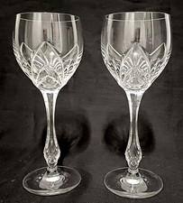 2x Weingläser NACHTMANN Serie TIFFANY Bleikristall H/D: 20,5 x 7,5 cm 