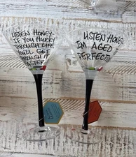 Tumbleweed Pottery Martini Glass Emerson Street New In Box