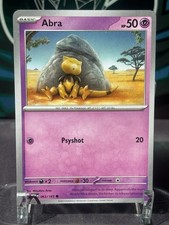 Pokemon Abra SV:151 #063/165 Common Near Mint