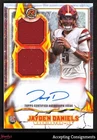 2024 Topps Resurgence Ignite Rookie Jayden Daniels RPA DUAL PATCH AUTO