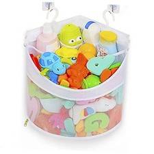 Baby Bath Toy Organizer, Quick Drying and Mould Proof, Corner Hang-Suspension
