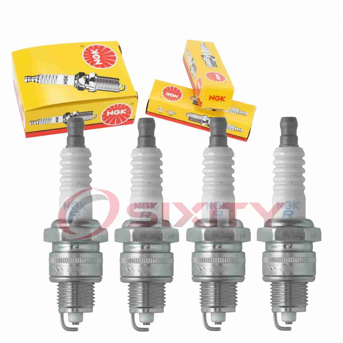 4 pc NGK 7823 BPR4HS Standard Spark Plugs for W14FPR-UL W14FPR-U W14FPR-L ja