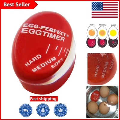 Norpro Egg Perfect Timer: Red BPA-Free Gadget for Timeless Kitchen Excellence