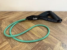 GoFit Power Tube Green Grip Handles [Light Resistance] Fitness Rope Band 48” Q5