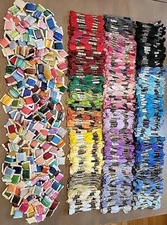 DMC 25 & JP Coats Lot Of Over 675 New & Over 275 On Cards EMBROIDERY FLOSS  