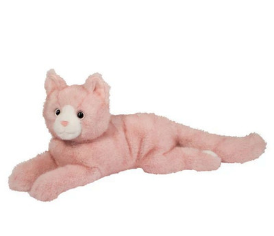 Cherry 21'' Pink Cat DLUX Douglas Plush Stuffed Animal Soft Cuddle Toy Rose