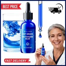 Methylane Blue 1% 60mL USP Pharmaceutical Grade 99.99% - Ultra Pure,Free ship US