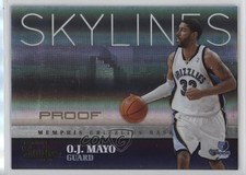 2009-10 Panini Studio Skylines Proofs 144/199 OJ Mayo #14 14h3