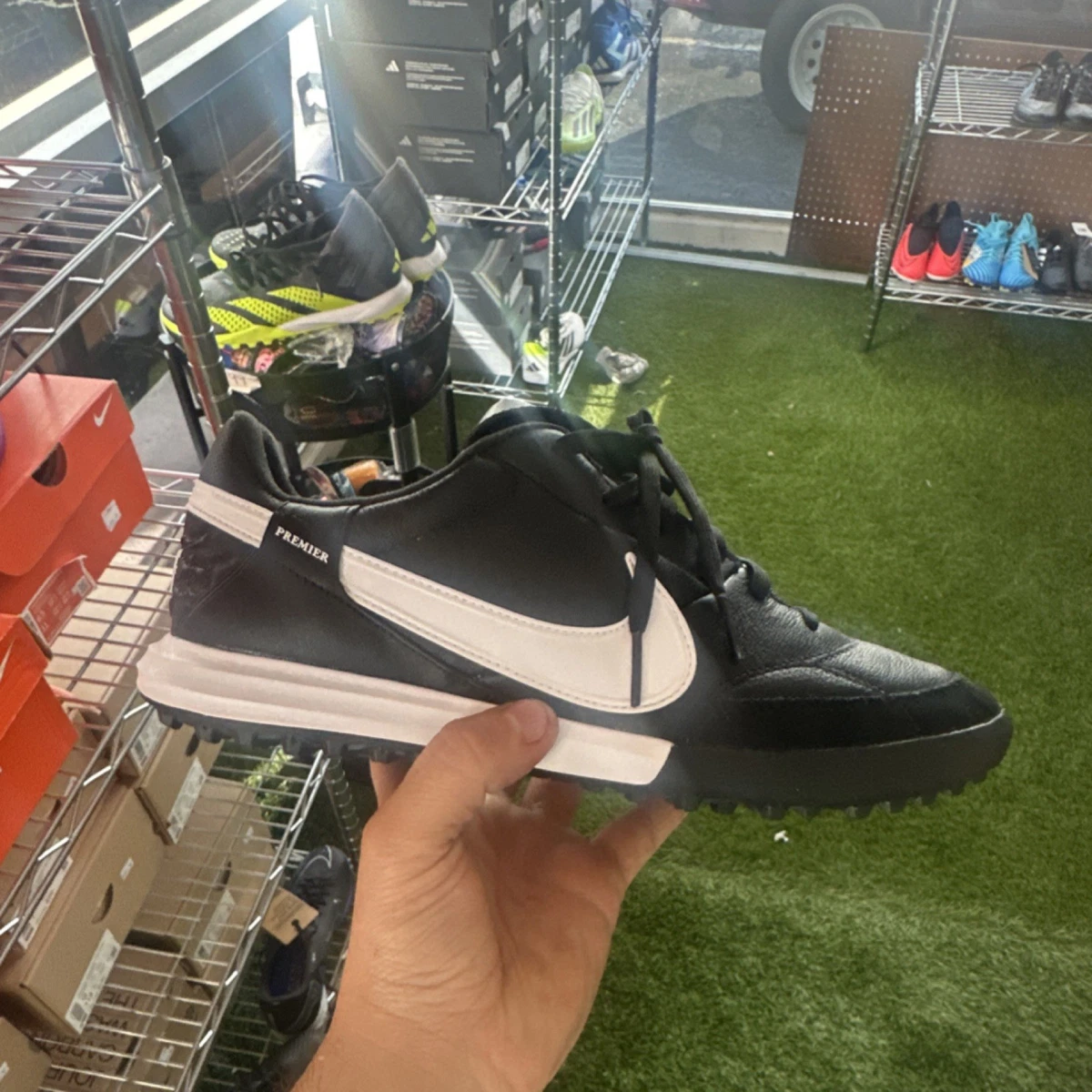 Nike Premier 2 TF Black White for Sale | Authenticity Guaranteed