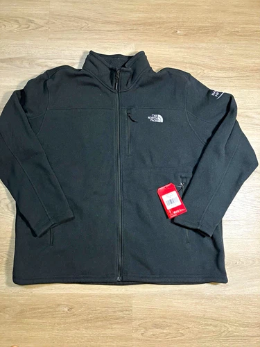 NWT The North Face Far North Fleece Jacket Mens 3XL Black Amazon Corporate Logo video thumbnail