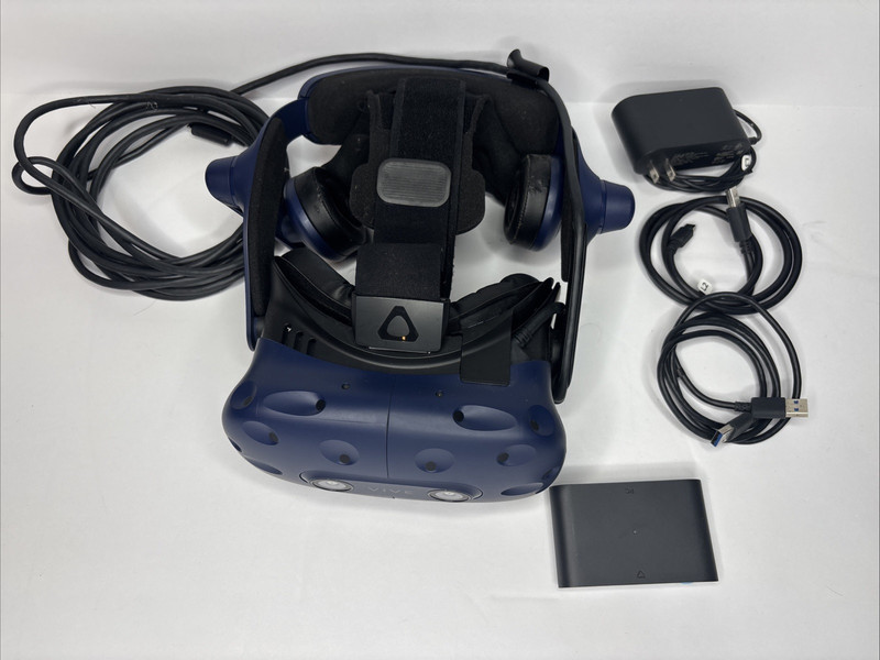 Vive PRO VR Headset ONLY with LINK box and Cables - Free Shipping