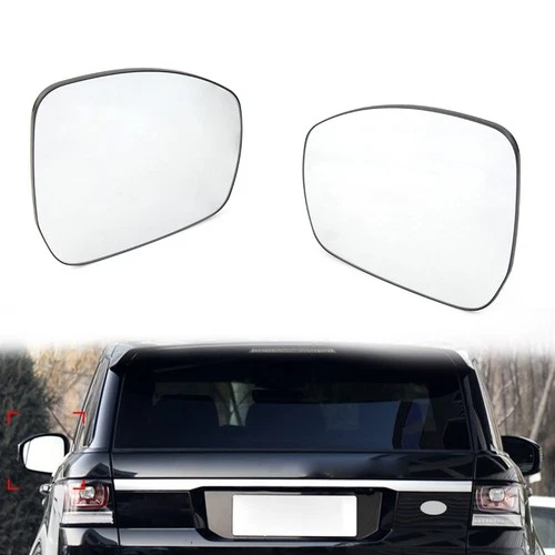 2x Heatable Rear View Mirror Glass Fit Land Rover LR4/5 Range Rover Vogue Sport