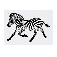 'Running Zebra' Temporary Tattoos / Transfers TO00069325 