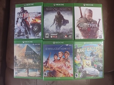 Microsoft Xbox One Games Lot of 6 In Great Conditions!