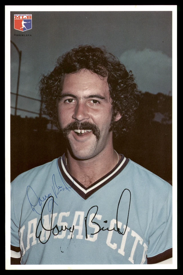 Royals Auto 15 штук Лот из 6x9 Выпущенных Командой Фотографий Все Различные Al Cowens McRae - Изображение 4 из 4