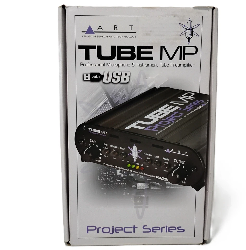 TUBE MP Professional Microphone & Instrument Tube Preamplifier - Image 3 of 4
