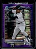 2025 Bowman Chrome Mani Cedeno Purple Pulsar Refractor 1st #/250 Yankees
