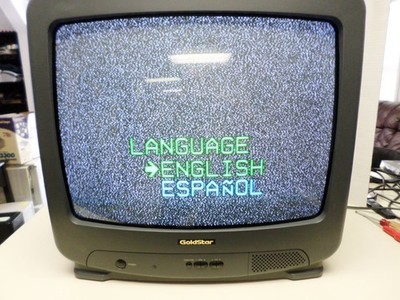 Goldstar 20  CRT TV GOT1904MN Retro Gaming