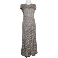 Escada, Abendkleid, Größe: 38, Grau/Silber, Damen #ibB