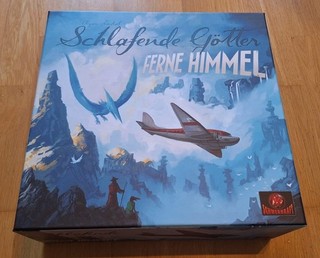 Schlafende Götter Ferne Himmel (Schwarkraft) Brettspiel deutsch wie neu